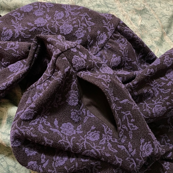 Frenchi Floral Pocket Dress in Blue - Picture 3 of 4